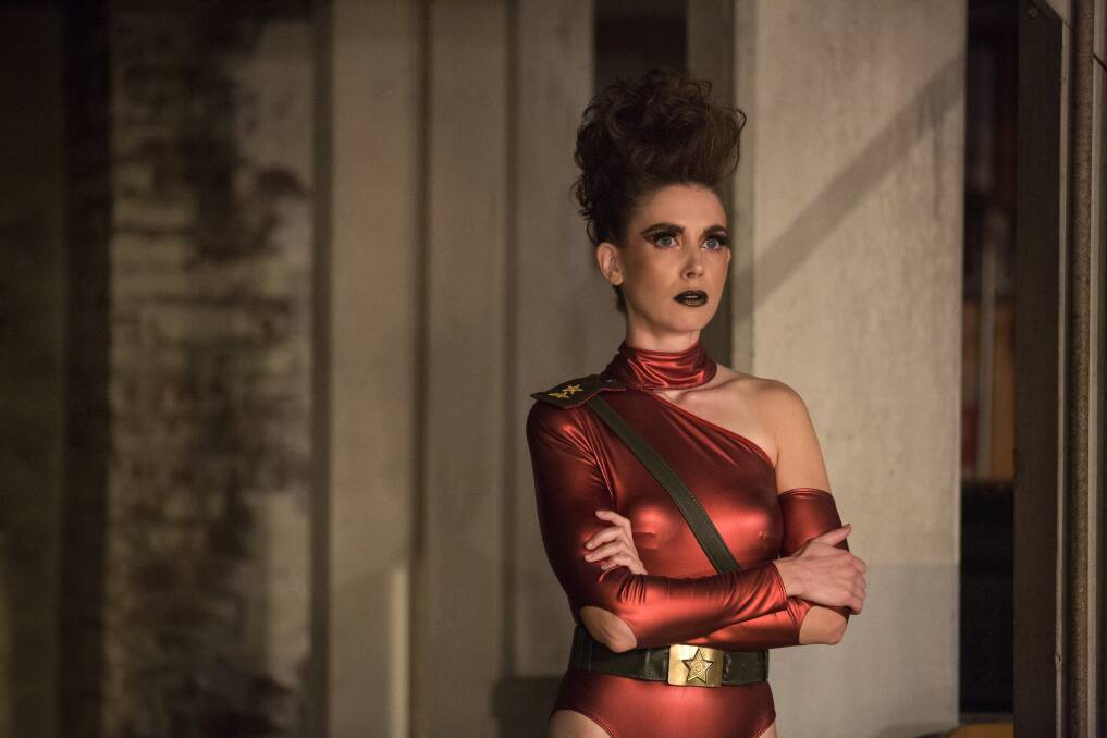 Fierce female: Alison Brie heads back to the 80s as professional wrestler Ruth Wilder in GLOW.