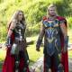 Natalie Portman and Chris Hemsworth in Thor: Love and Thunder. Pictures: Marvel