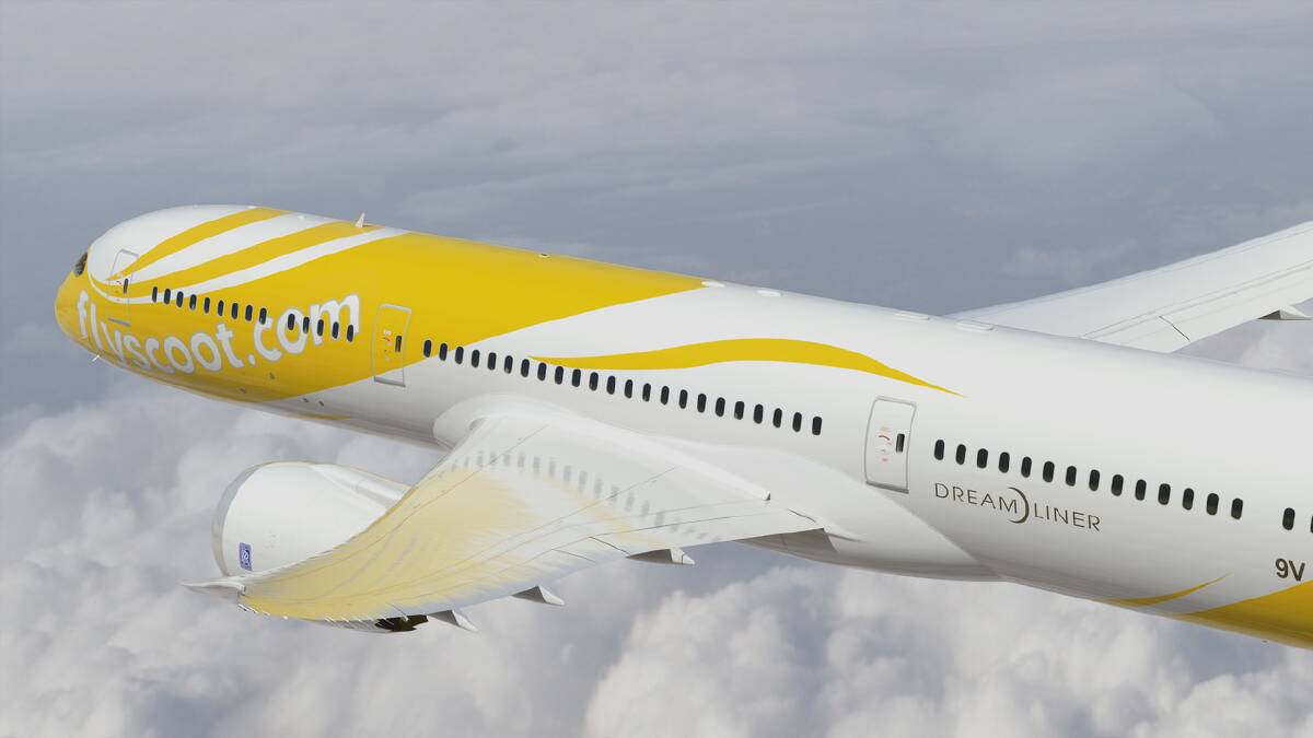 CONNECTIONS: Scoot is the low-cost arm of the Singapore Airlines Group.