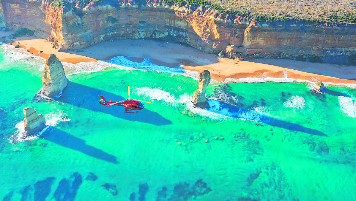 Get the best view in the house with a fly over the 12 Apostles.