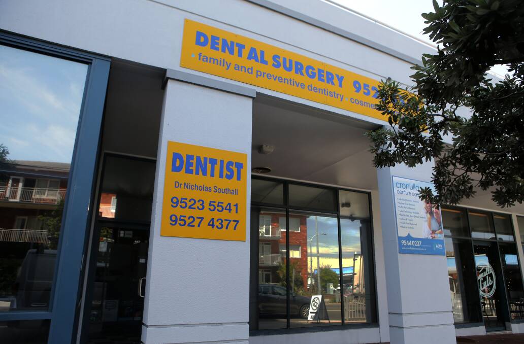 Health scare: Cronulla Dental Surgery (pictured) is in hot water following an investigation by the Dental Council of NSW and NSW Health. Picture: John Veage