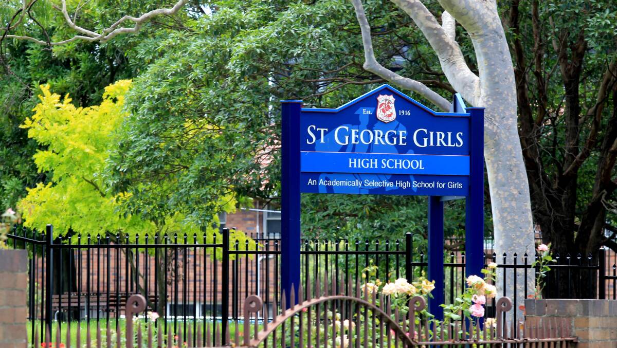 Top performer: St George Girls High School has performed strongly against other schools in NSW. Picture: Isabella Lettini 