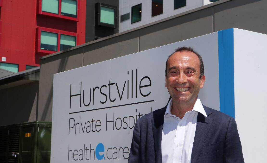 New technology: Clinical Associate Professor Mark Haber has been tasked with completing a new surgery today at Hurstville Private Hospital. Picture: John Veage