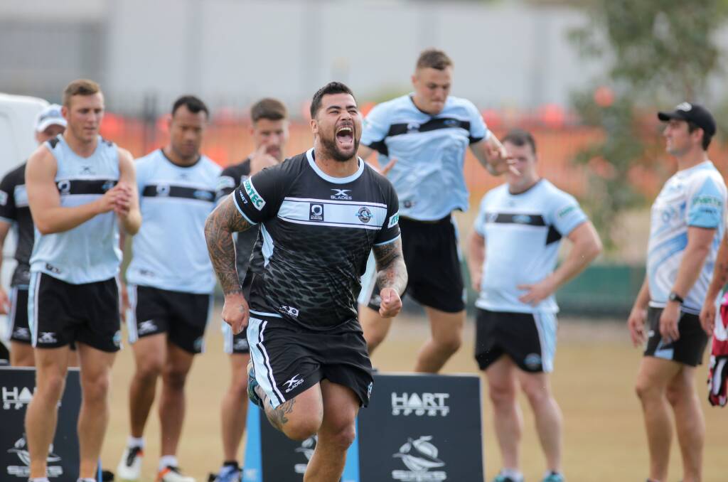 The Leader photographer John Veage headed down to Cronulla to catch some of the action and drills as the club's grand-final-winning players returned to training.