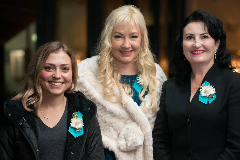 Award winners: Pictured are (from left) Rochelle Humphreys, Patricia Scheetz and Catherine Donnelly. Picture: Supplied