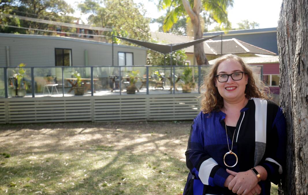 Top education: Sydney International Secondary School principal Raquel Charet. Picture: Chris Lane