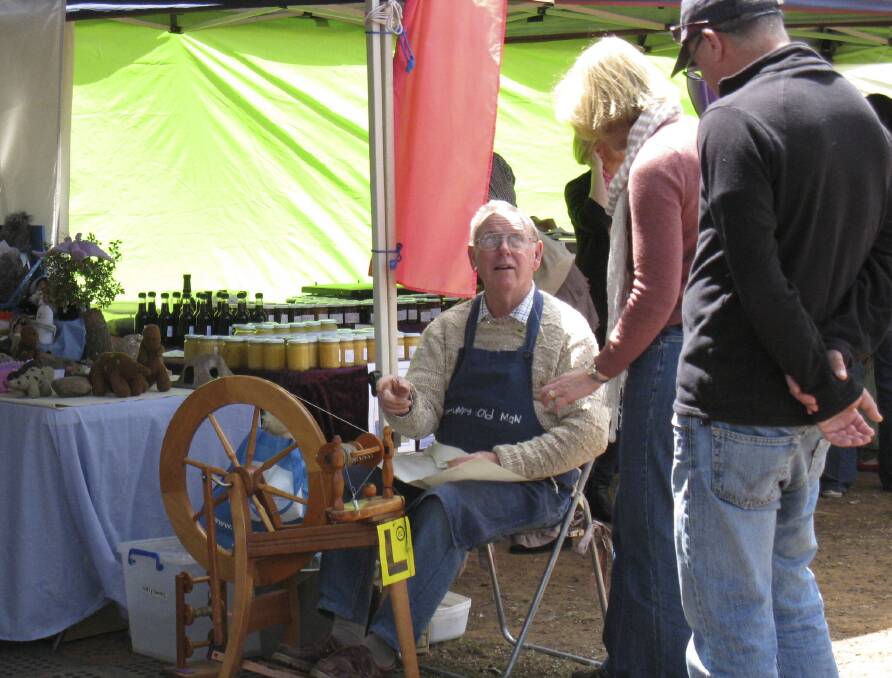 Handmade in the Hunter markets at Kevin Sobels Wines. Photo Anita Beaumont, Fairfax Media.