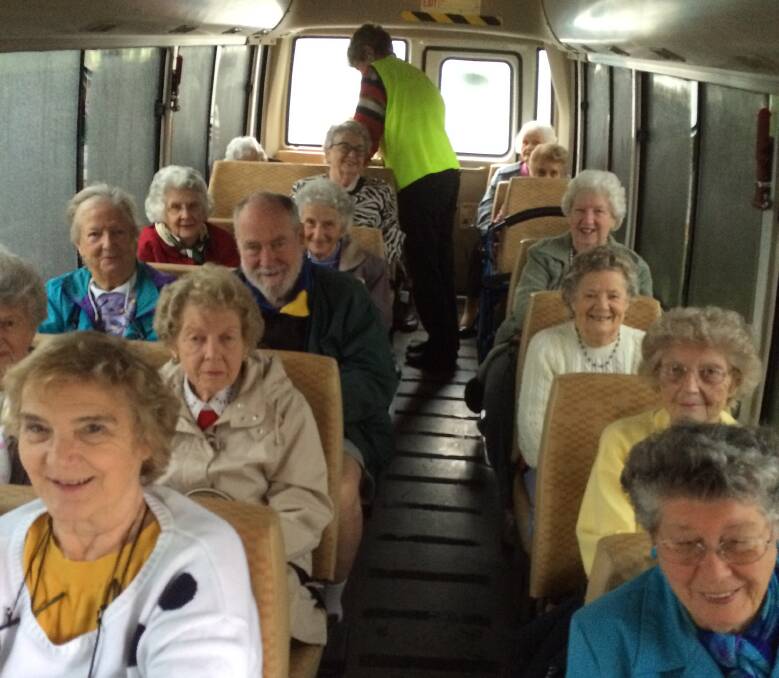 St George Community Transport have 24-seat buses to take groups on fun outings.