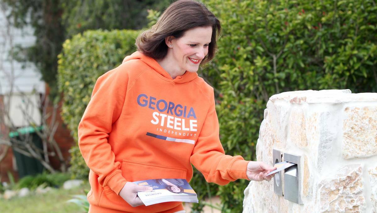 Growing support: Georgia Steele is running as an independent in the federal seat of Hughes. Picture: Chris Lane