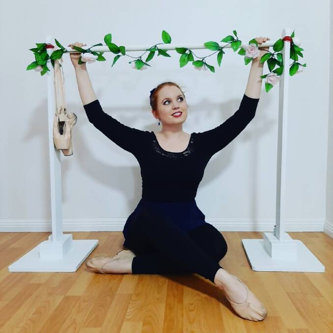 Amy Fisher's online ballet classes have been sparking joy for children around Bexley who are stuck at home during lockdown. Picture: Supplied