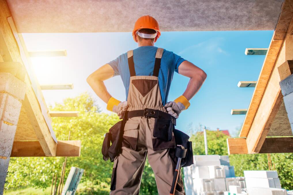 Getting to work: The DA fee waiver was put forward by Councillors to stimulate the local economy and to assist home owners. Picture: Shutterstock