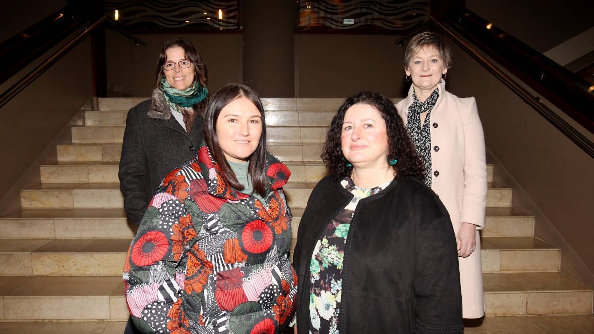 Support at hand: Greta Werner, Heidi Douglas, Carmela Savoca and Joyce Campbell of Bayside Women (NSW) - a Facebook group that aims to help support local Bayside women. Picture: Chris Lane