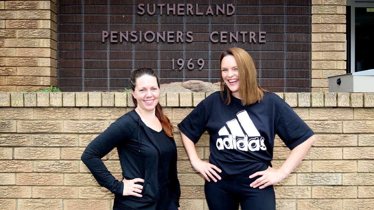 Pumped up: Jools Hardie (right) and Janet Colson, No Lights No Lycra Sutherland ambassadors, are looking forward to dancing in the dark again when meetings resume at the Sutherland Pensioner's Centre on October 27. Picture: Chris Lane