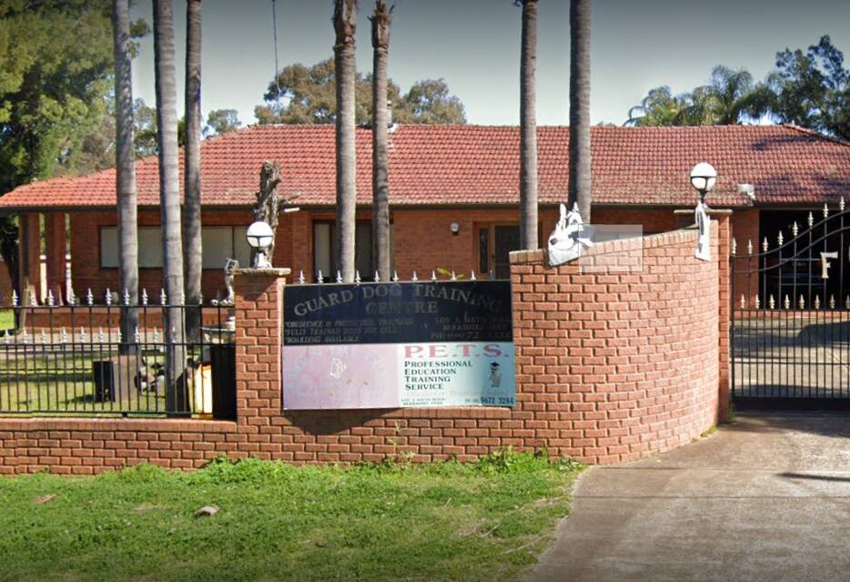 High and dry: Hawkesbury residents affected by flood can drop in to 95 Sixth Avenue to have their companion animals kennelled for free at the Guard Dog Training Centre. Picture: Google Maps