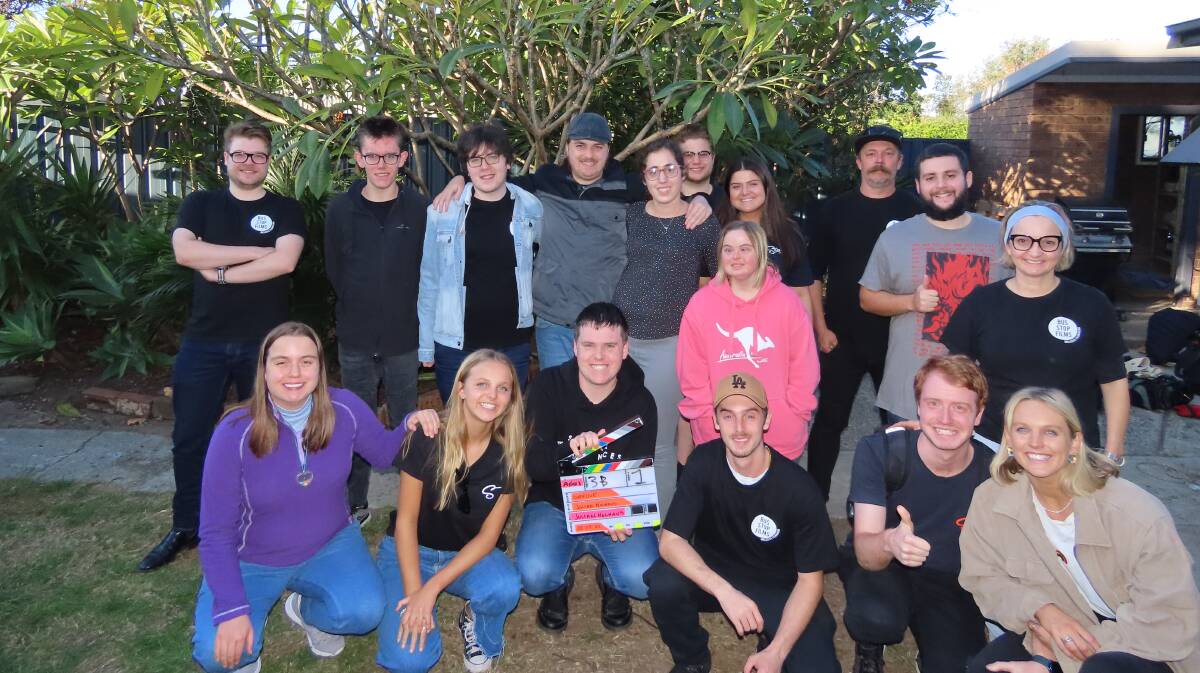 Community effort: The short film project was a joint initiative of Bus Stop Films and Stellar Experiences. Picture: Supplied