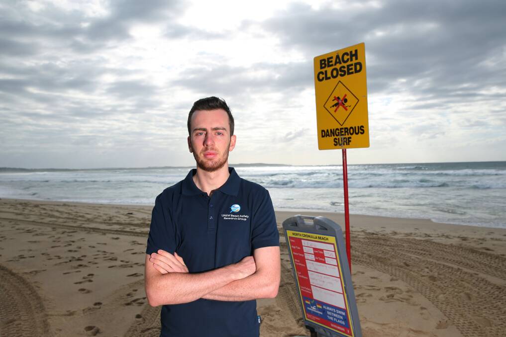 Miranda resident Mark Woods, a member of the UNSW Beach Safety Research Group, said beach drowning among people from multicultural communities continued to be a major concern in Australia. He is pictured at North Cronulla beach. Picture: Geoff Jones