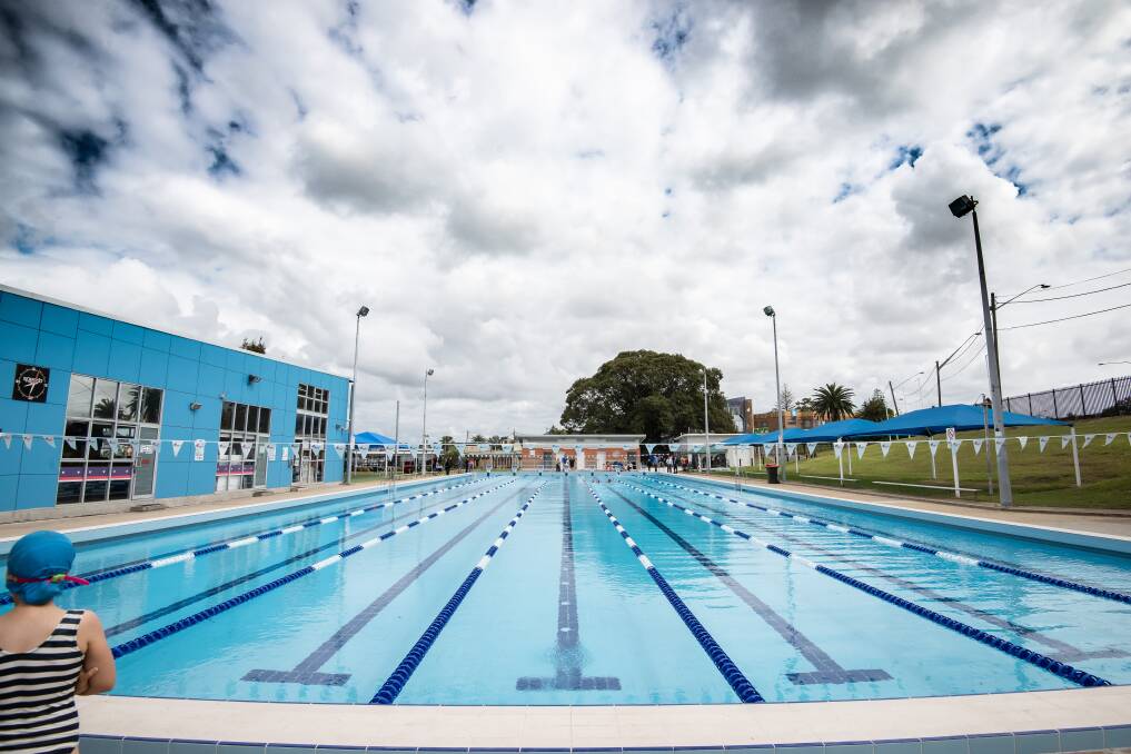Dive in: Georges River Council has spent around $1 million to upgrade the outdoor pools and incorporate an amenities block, complete with parents rooms.