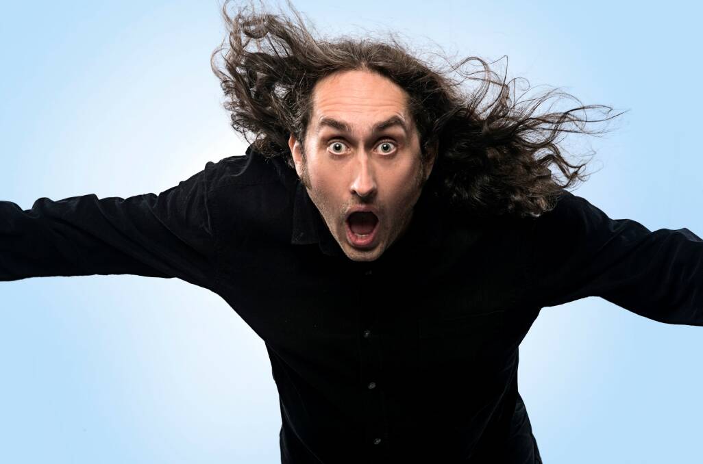SOUND ADVICE: 'Have fun. Even if you’re sort of doing something that is that horrible, if you can find a way of enjoying it, that’s sort of a pledge for life," Ross Noble says. 