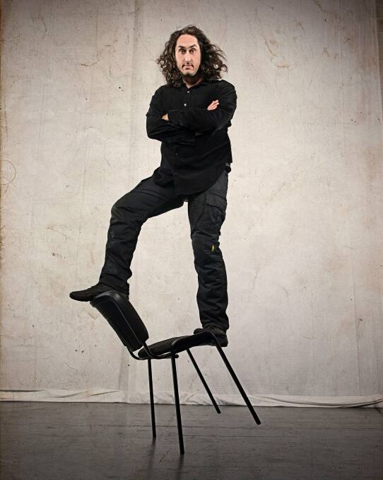 Ross Noble’s “Humournoid” is on tour and will stop at the Sutherland Entertainment Centre.