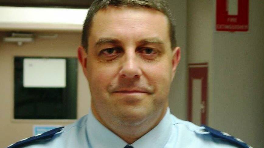 Recognised: Chief Inspector Darren Brown won the NSW Police Medal. Picture: Supplied