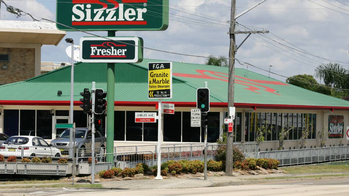 Gone: Sizzler closed its doors in April and sold the site back to the St George Leagues Club.