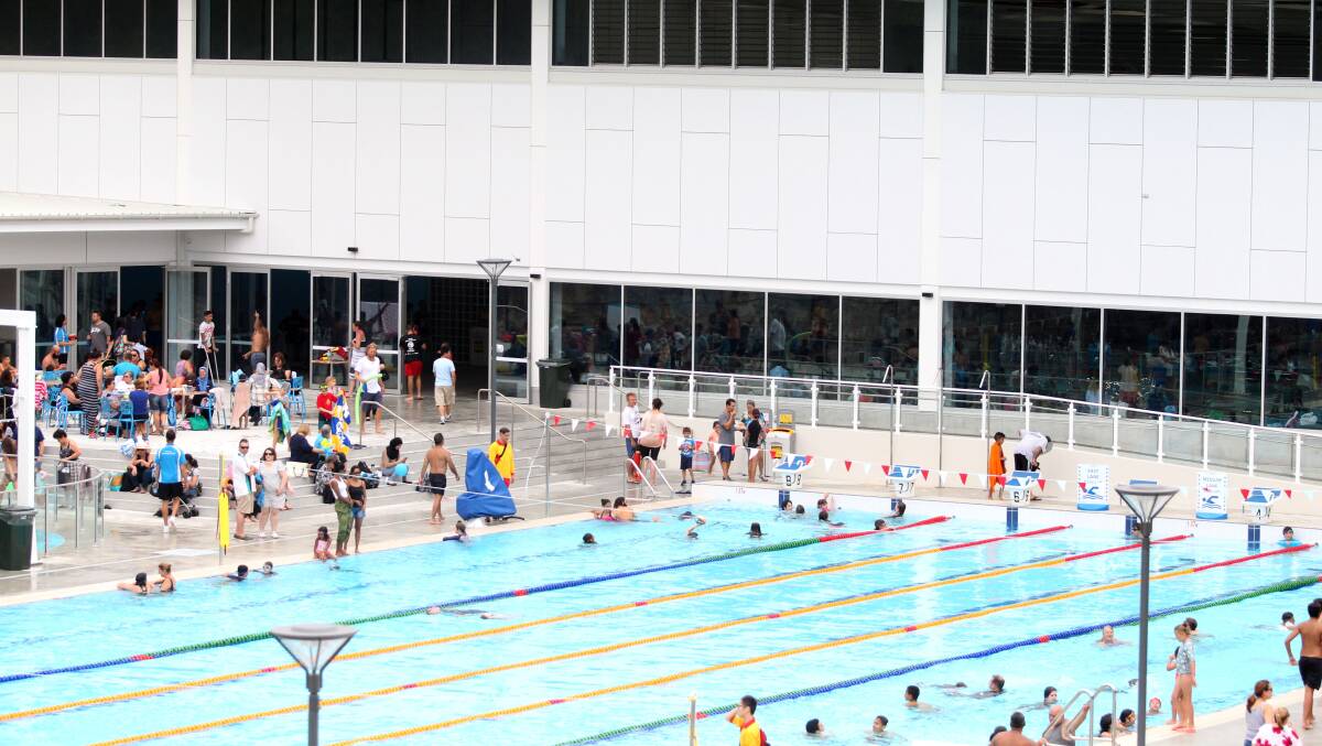 Hit: Thousands of people have visited the Angelo Anestis Aquatic Centre in Bexley since it opened on Australia Day. Picture: Chris Lane