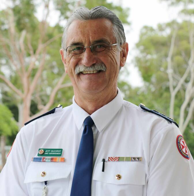 Jeff Gilchrist will retire on Friday after more than 44 years with NSW Ambulance. Picture: Supplied