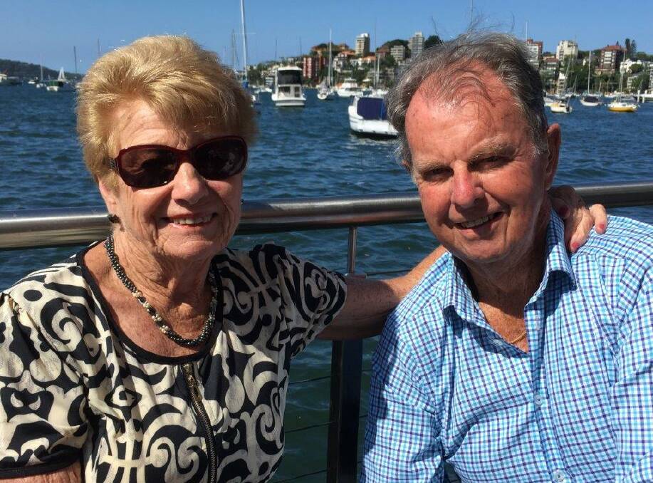 Strong partnership: John and Helen Jenkins will celebrate 60 years of marriage this month. Picture: Supplied