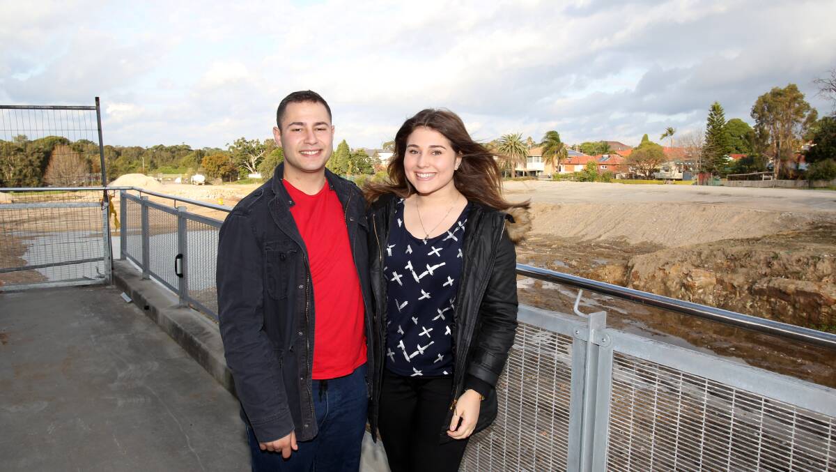 Sold: Danny Abou Haidar and Monika Culjak are among the new buyers at Ramsgate Park. Picture: Chris Lane