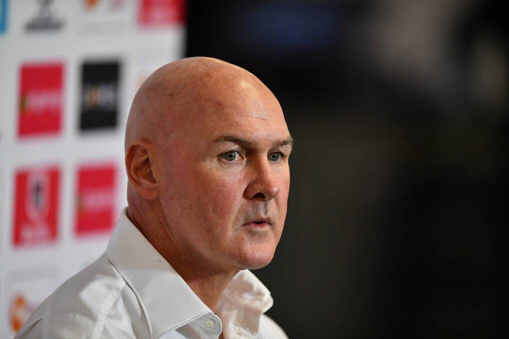 WHAT MATTERS: Dragons coach Paul McGregor says he's more focused on his side's next performance than their position on the ladder. Picture: NRL Photos