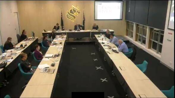 The notice of motion was raised at Monday night's meeting (pictured) of Georges River Council. Picture: File image