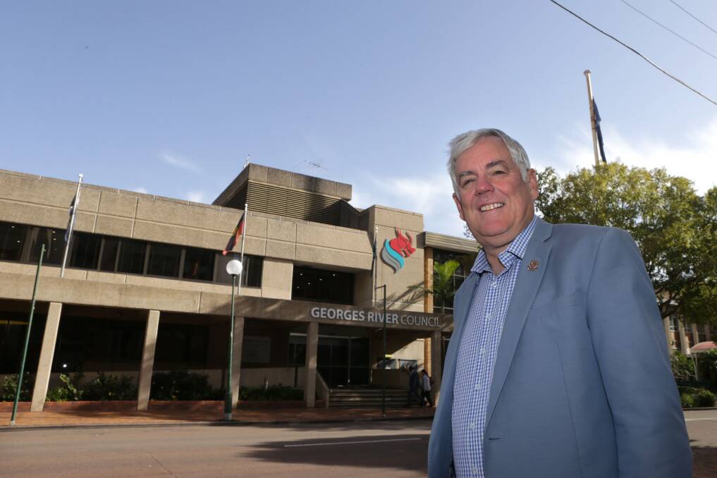 Budget feedback: Georges River Council mayor Kevin Greene is encouraging locals to have their say on the draft budget which inlcludes a special rate variation. Picture: John Veage