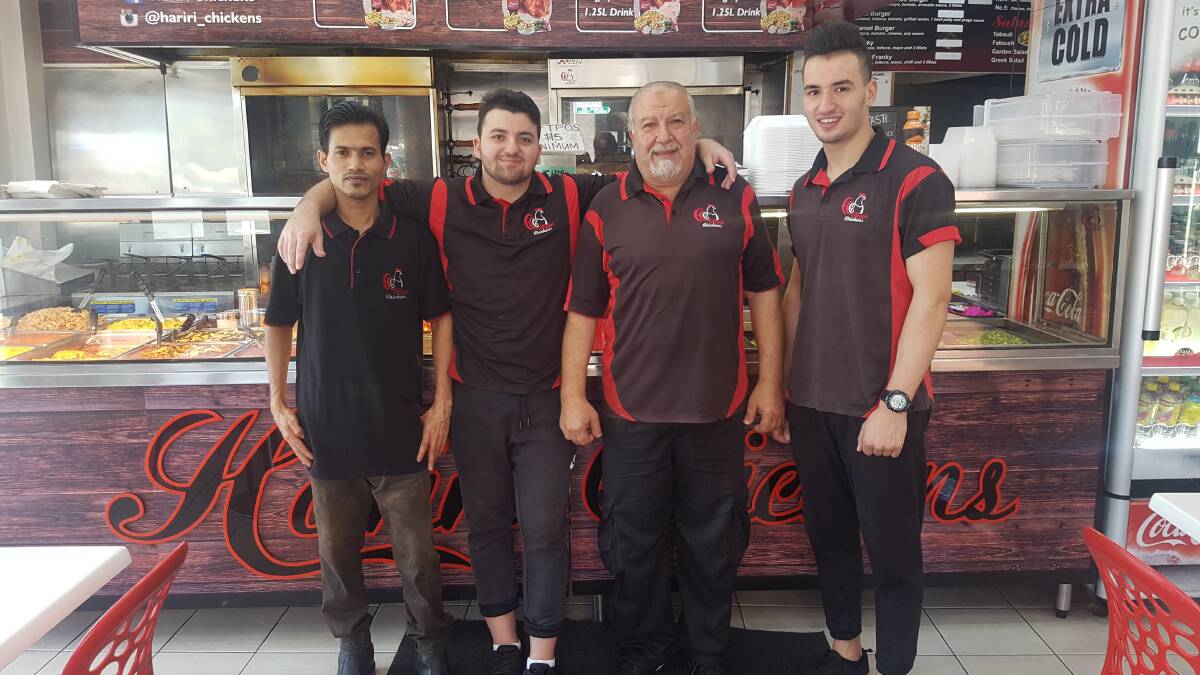 Get involved: Hariri Chickens are a finalist in the Fast Food/Takeaway category in the upcoming Local Business Awards. 