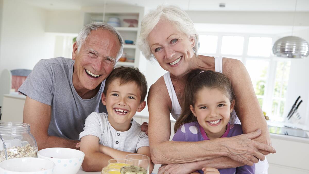 Unconditional love: Grandparents can play many important roles in children's lives. Staying connected with your grandchildren is the best gift you can give them.