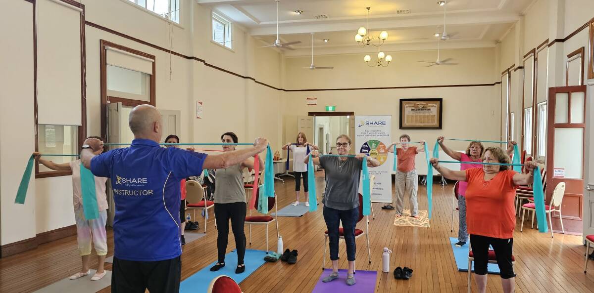 If you're aged over 50, enrol in one of SHARE's fun and social exercise group classes that will help you to stay active, healthy and enjoy quality of life. Picture supplied