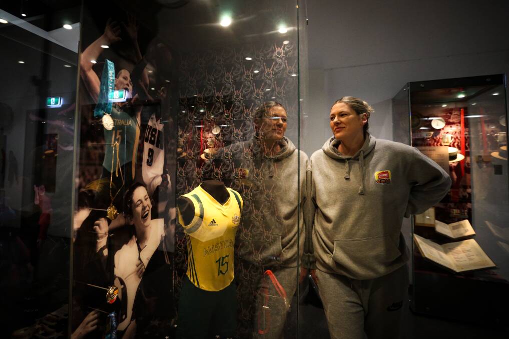GREAT: Lauren Jackson is one of four finalists in line for the greatest honour in US basketball.