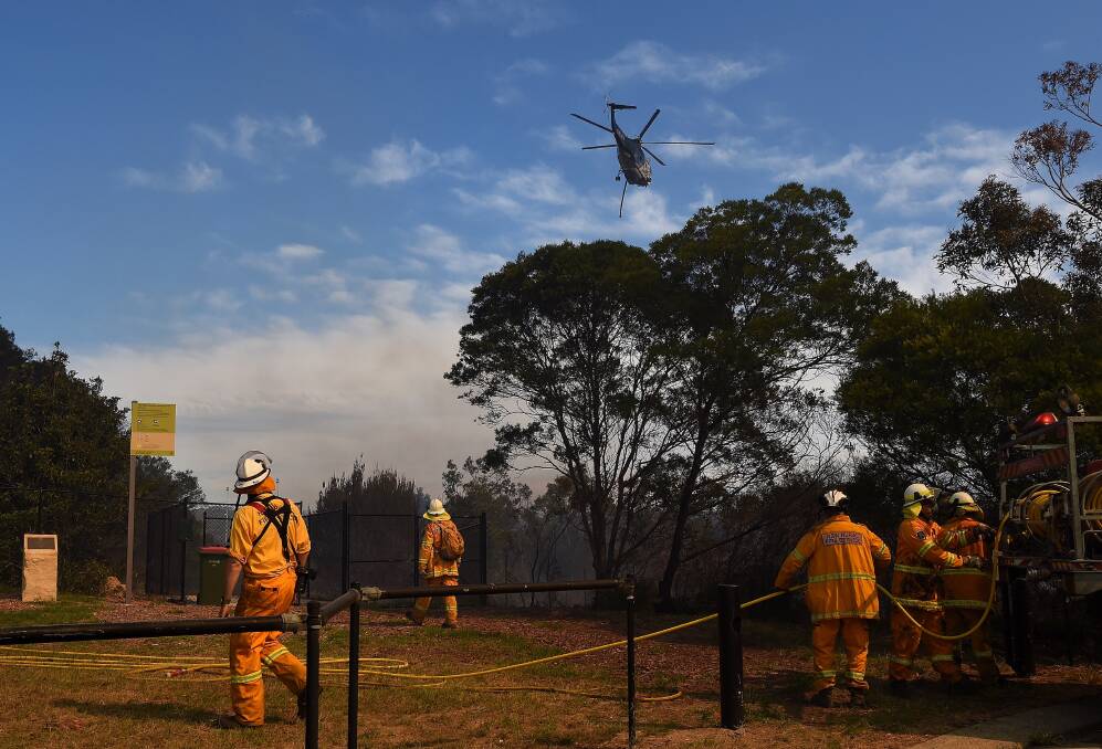 Prepare early: NSW Rural Fire Service will host brigade open days this month to educate residents about bush fire safety ahead of summer. Picture: Kate Geraghty