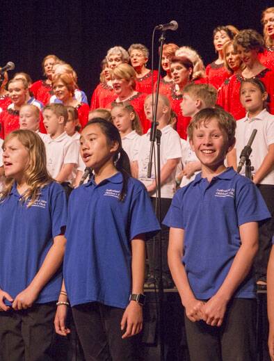 Shire Children’s Choir sings for Australia