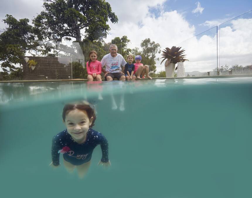 Skills in the deep end: Laurie Lawrence from Kids Alive - Do the Five encourages swimming lessons from a young age. 