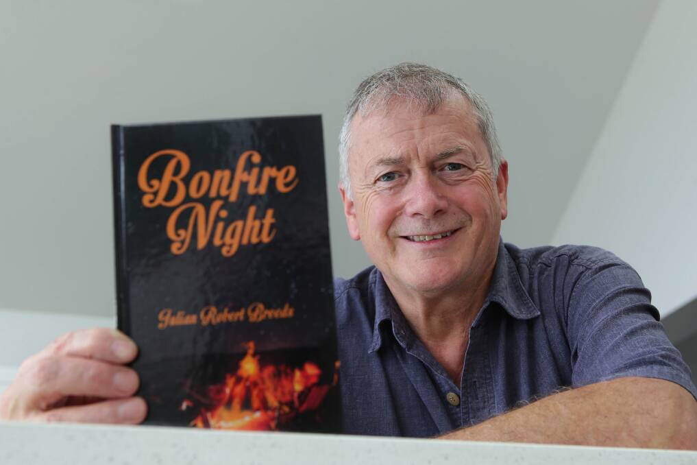 Pages of humour and hope: Cronulla author Julian Breeds was inspired to write his first book after meeting many people who face mental health struggles. Picture: John Veage