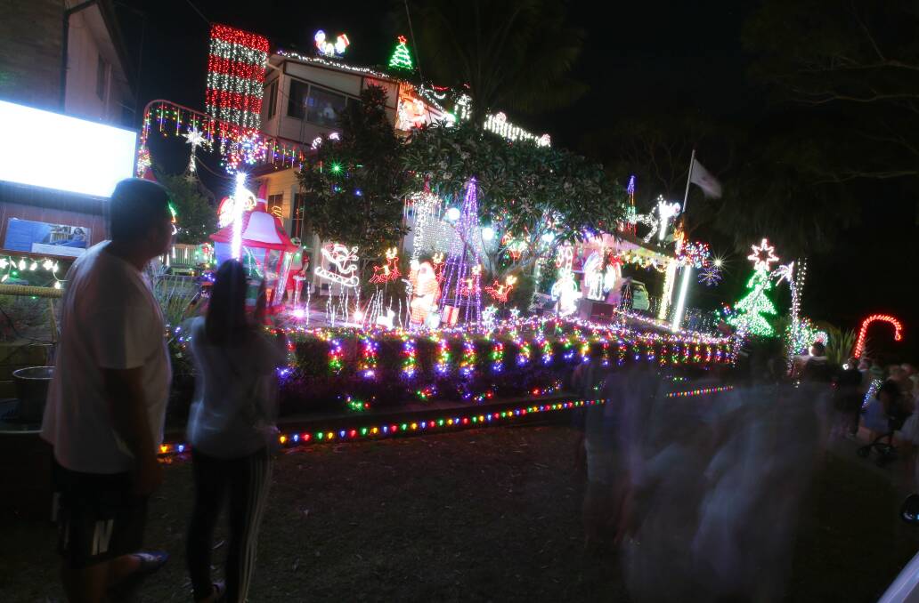 Magical display: It's the shire's time to shine in the annual Christmas lights competition. Picture: John Veage