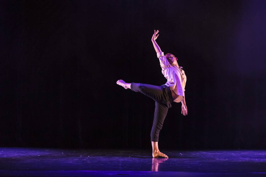 Best of HSC dance: Owen Sloggett's performance at Callback at the Seymour Centre this year. Picture: Anna Warr