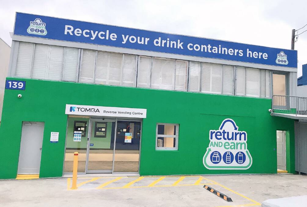 Drop-off point: Return and Earn is a successful recycling program that was launched in NSW four years ago. 