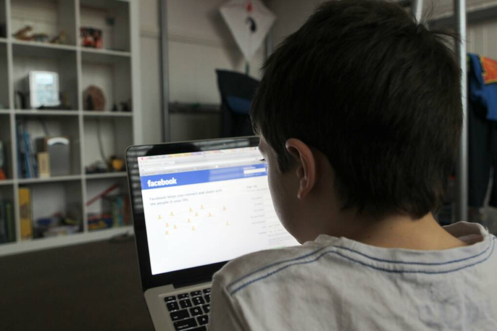Web watch: Parents are urged to keep an eye on their child's online activities. Picture: Rob Gunstone 