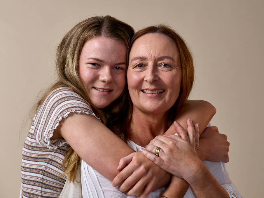 United in awareness: Carolyn Riordan and her daughter Elyse are supporting a new national campaign that aims to end the stigma surrounding lung cancer.