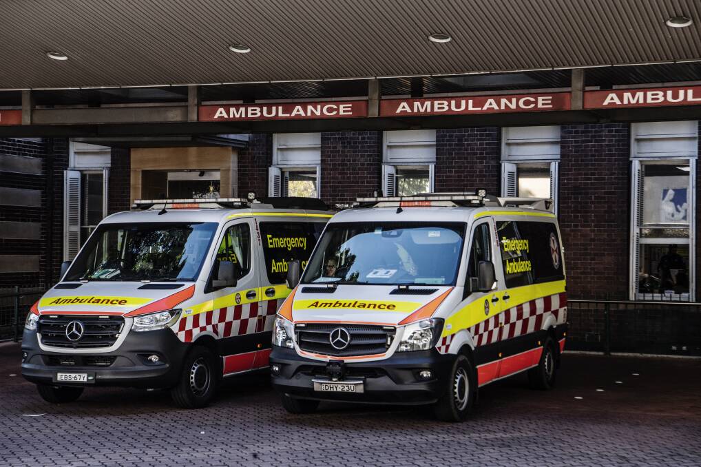 Medical rush: It has been a hectic period for public hospitals and emergency response paramedics in NSW, the latest report reveals. Picture: Louise Kennerley