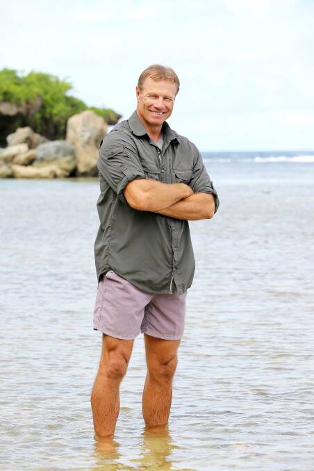 Ready to rumble: Cronulla Sharks legend Andrew Ettingshausen dips his toes into Australian Survivor.