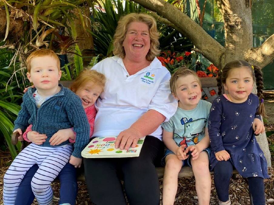 Jillian Critchley, who operates a family day care at Engadine, has been recognised for her dedication to early childhood education and care. Picture supplied