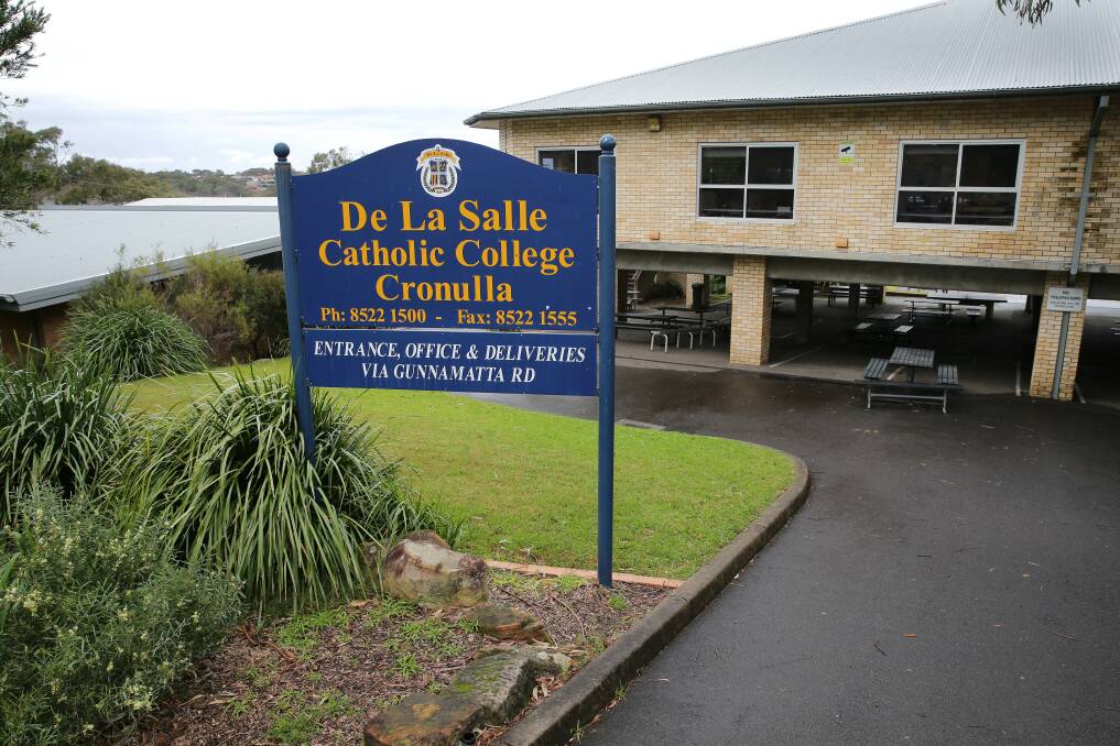 Under the plan, De La Salle Catholic Senior College, which caters for only year 11-12, would provide schooling to students from year 7. Picture: John Veage