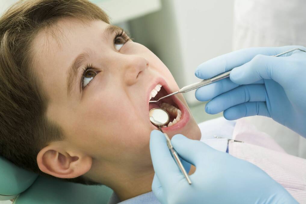 Prevention: The state government has rolled out a free dental health program for primary schools. 